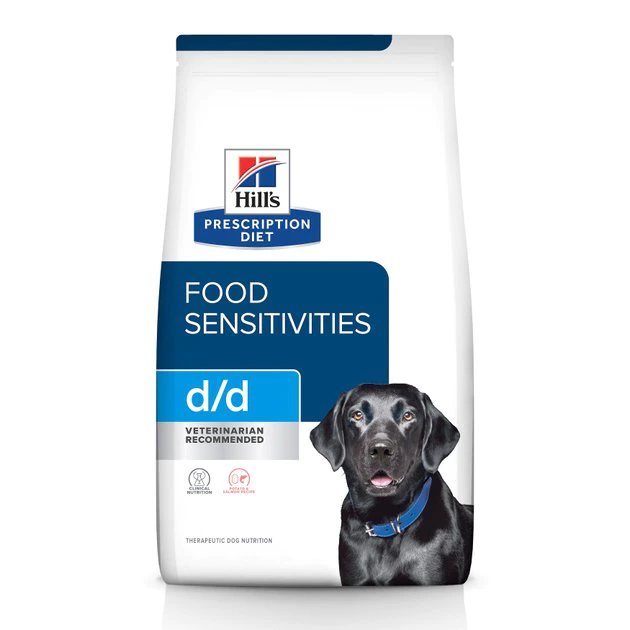Hill's Prescription Diet d/d Skin/Food Sensitivities Potato & Salmon Recipe Dry Dog Food 3 Hill's Prescription Diet d/d Skin/Food Sensitivities Potato & Salmon Recipe Dry Dog Food