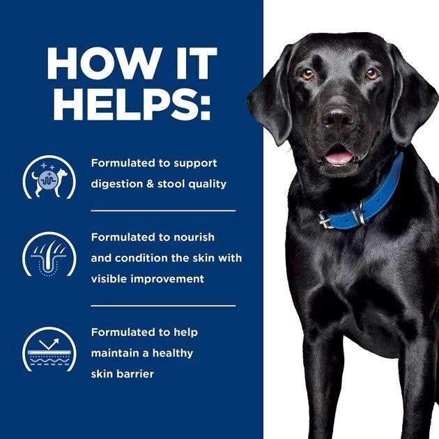 Hill's Prescription Diet d/d Skin/Food Sensitivities Potato & Salmon Recipe Dry Dog Food 7 Hill's Prescription Diet d/d Skin/Food Sensitivities Potato & Salmon Recipe Dry Dog Food - Image 5