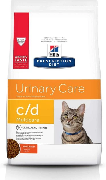Hill's Prescription Diet c/d Multicare Urinary Care with Chicken Dry + Canned Cat Food 4 Hill's Prescription Diet c/d Multicare Urinary Care with Chicken Dry + Canned Cat Food - Image 2