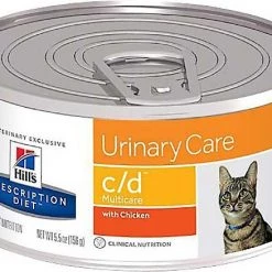 Hill's Prescription Diet c/d Multicare Urinary Care with Chicken Dry + Canned Cat Food 10 Hill's Prescription Diet c/d Multicare Urinary Care with Chicken Dry + Canned Cat Food -Outlet Sullivan Supply Store 293144 PT3. SY630 V1620004339