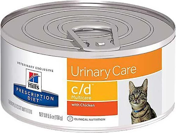 Hill's Prescription Diet c/d Multicare Urinary Care with Chicken Dry + Canned Cat Food 6 Hill's Prescription Diet c/d Multicare Urinary Care with Chicken Dry + Canned Cat Food - Image 4