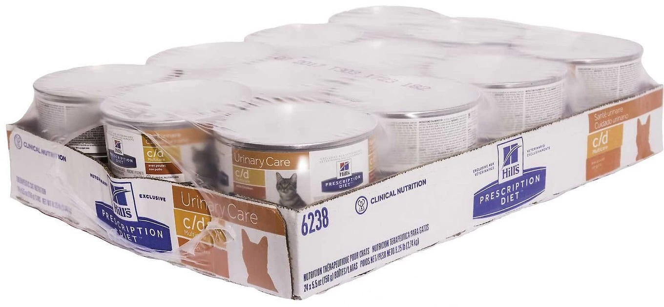 Hill's Prescription Diet c/d Multicare Urinary Care with Chicken Dry + Canned Cat Food 7 Hill's Prescription Diet c/d Multicare Urinary Care with Chicken Dry + Canned Cat Food - Image 5