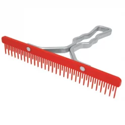Sullivan Supply Stimulator Fluffer Aluminum Handle Farm Animal Comb