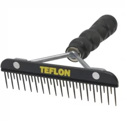Sullivan Supply 6-in Teflon Fluffer Farm Animal Comb