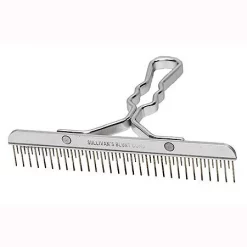 Sullivan Supply Aluminum Handle Blunt Tooth Fluffer Farm Animal Comb