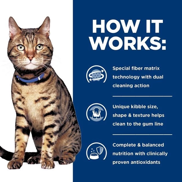 Hill's Prescription Diet t/d Dental Care Chicken Flavor Dry Cat Food 8 Hill's Prescription Diet t/d Dental Care Chicken Flavor Dry Cat Food - Image 6