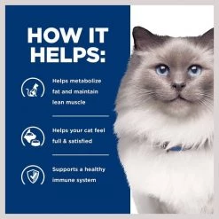 Hill's Prescription Diet r/d Weight Reduction Chicken Flavor Dry Cat Food -Outlet Sullivan Supply Store 69834 PT4. SY630 V1651697489