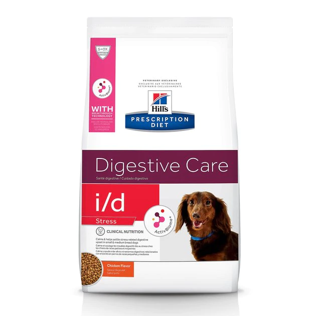 Hill's Prescription Diet i/d Digestive Care Stress Chicken Flavor Dry Dog Food 3 Hill's Prescription Diet i/d Digestive Care Stress Chicken Flavor Dry Dog Food