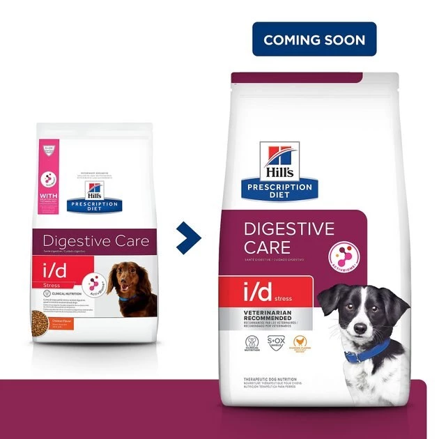 Hill's Prescription Diet i/d Digestive Care Stress Chicken Flavor Dry Dog Food 4 Hill's Prescription Diet i/d Digestive Care Stress Chicken Flavor Dry Dog Food - Image 2